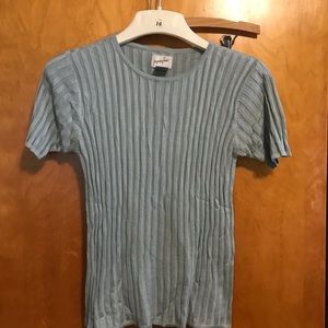 Silk Short Sleeve Top